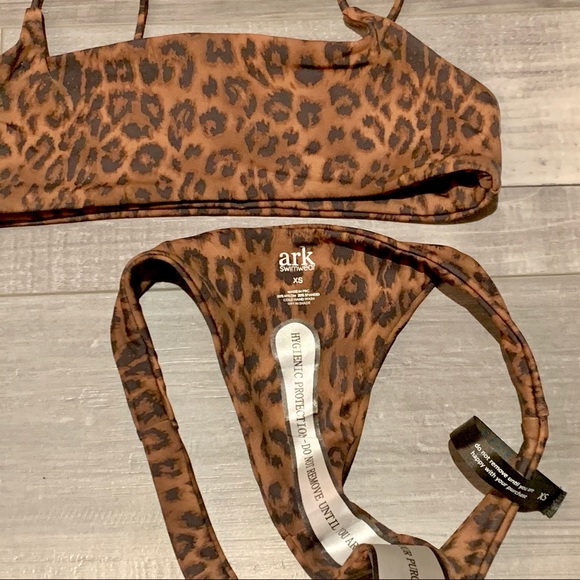 ❤️SOLD❤️ Ark Swimwear Leopard Bikini NWT - Picture 12 of 14